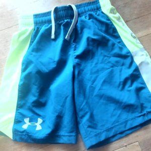 youth 2 pair under amour athletic shorts
